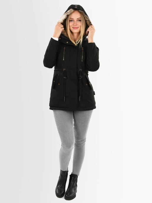 Navahoo Damen Winterjacke Diamond – Warm, Edel & Mit Teddyfell - Image 6