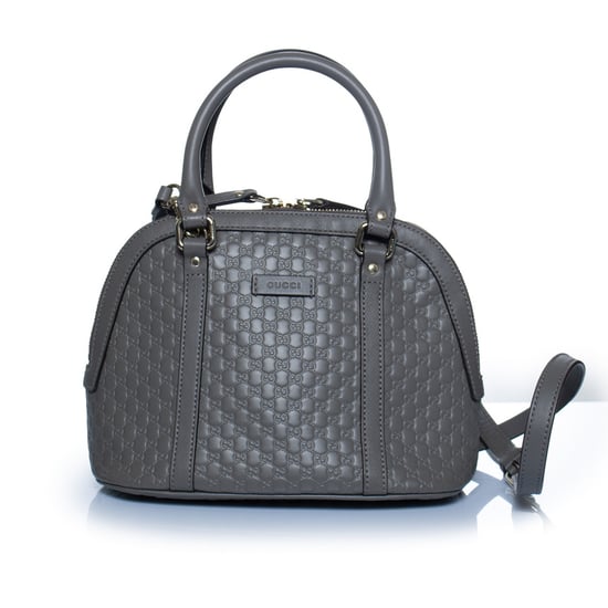 Gucci, Microguccissima Kuppeltasche in Grau - Image 2