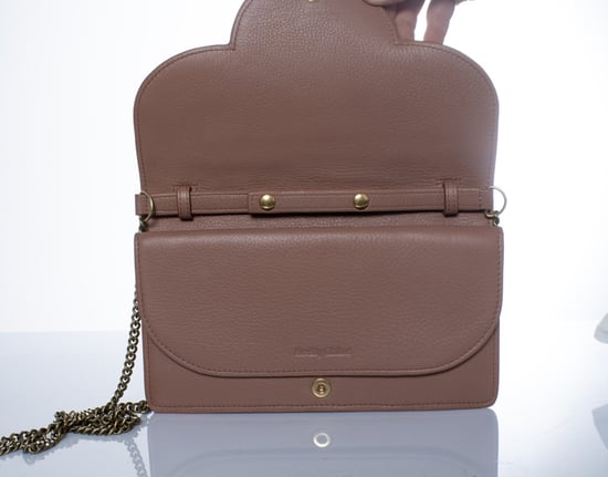 See By Chloe, Polina Muschel-Leder-Abendtasche - Image 4