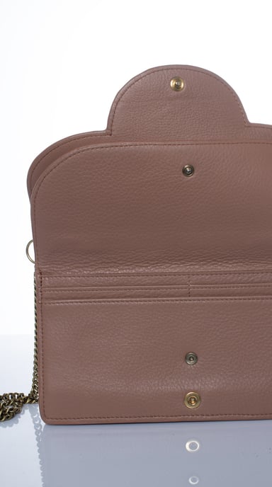 See By Chloe, Polina Muschel-Leder-Abendtasche - Image 6