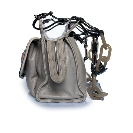 Balenciaga, Rochenleder Cherche Ketten-Schultertasche - Image 5