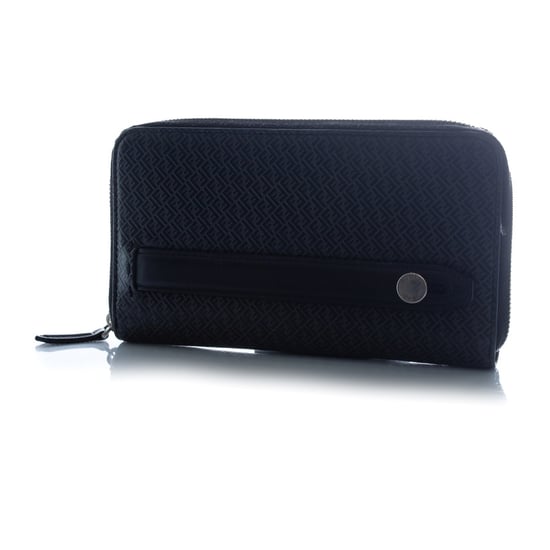 Fendi, FF-Druck Leder Continental Reißverschluss Clutch - Image 2