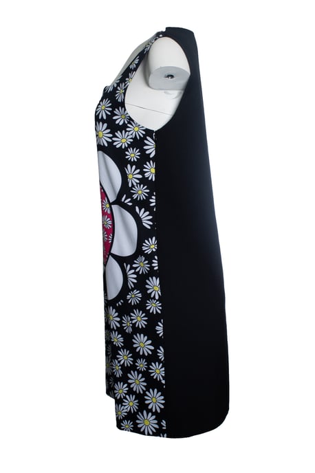 Boutique Moschino, schwarzes ärmelloses Kleid - Image 2