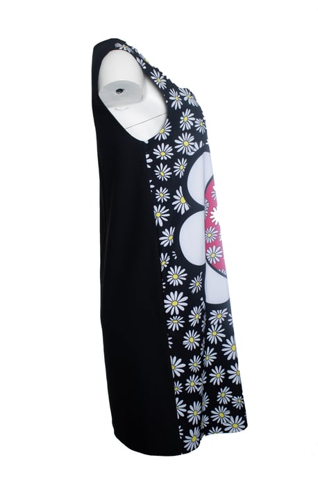 Boutique Moschino, schwarzes ärmelloses Kleid - Image 4