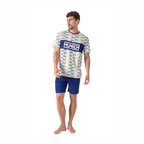 Herren Sommer Kurzpyjamas MU9 - Image 2