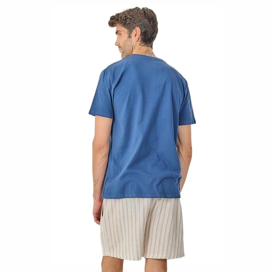 Herren Sommer Kurzpyjamas JJB22 - Image 3