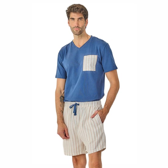 Herren Sommer Kurzpyjamas JJB22 - Image 4