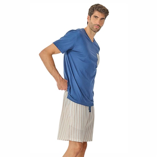 Herren Sommer Kurzpyjamas JJB22 - Image 5