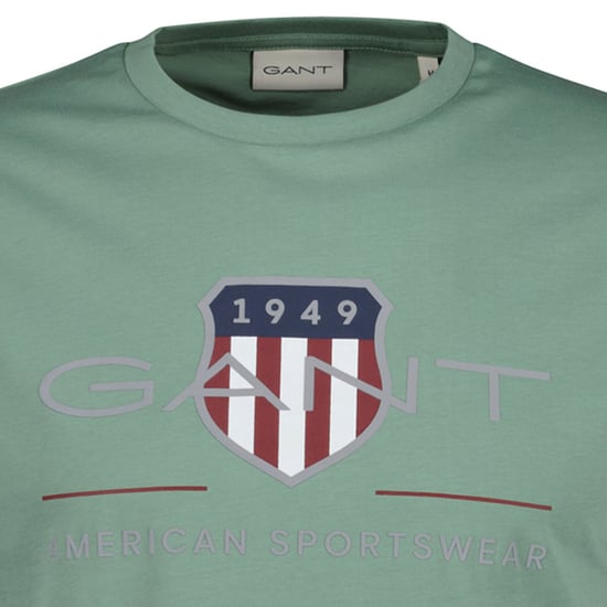 Gant Reg Archive Shield T-Shirt - Image 3