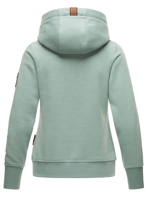 Navahoo Damen Hoodie Damlaa – Warmer Kapuzenpullover mit Hohem Kragen - Image 3