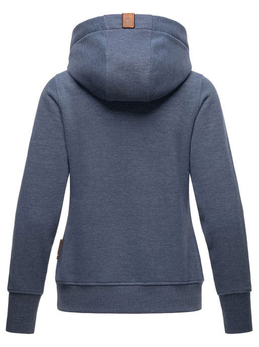 Navahoo Damen Hoodie Damlaa – Warmer Kapuzenpullover mit Hohem Kragen - Image 3