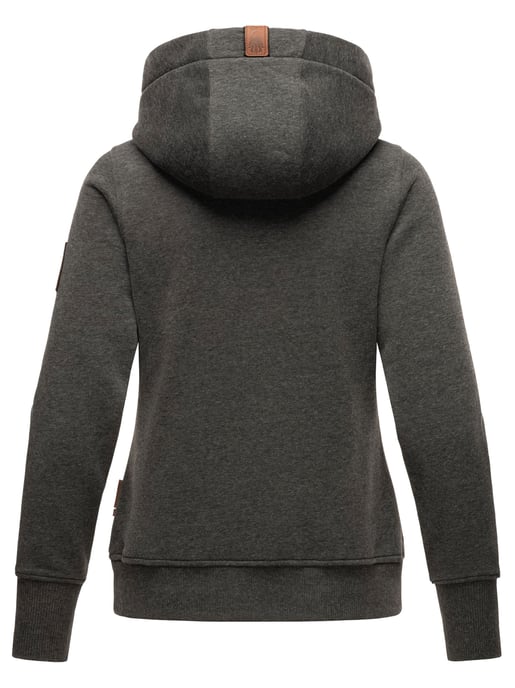 Navahoo Damen Hoodie Damlaa – Warmer Kapuzenpullover mit Hohem Kragen - Image 3