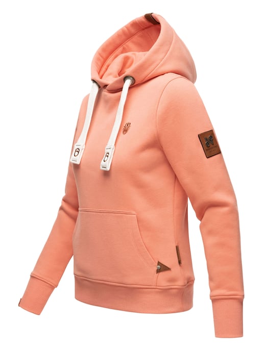 Navahoo Damen Hoodie Damlaa – Warmer Kapuzenpullover mit Hohem Kragen - Image 2