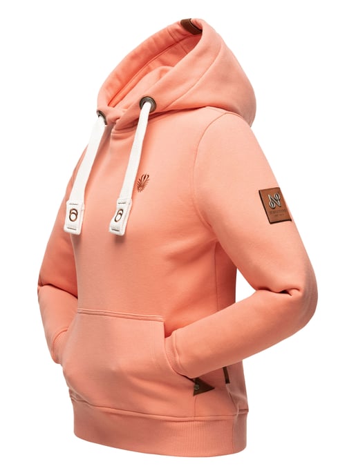 Navahoo Damen Hoodie Damlaa – Warmer Kapuzenpullover mit Hohem Kragen - Image 4