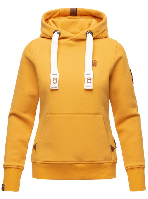 Navahoo Damen Hoodie Damlaa – Warmer Kapuzenpullover mit Hohem Kragen - Image 1