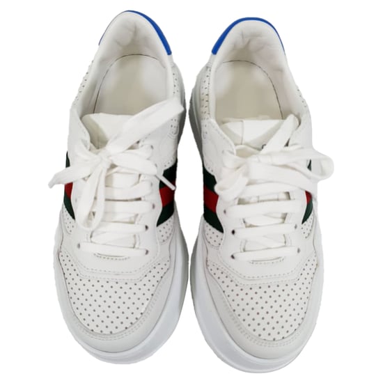 Gucci Chunky B Sneakers aus weißem Leder - Image 5