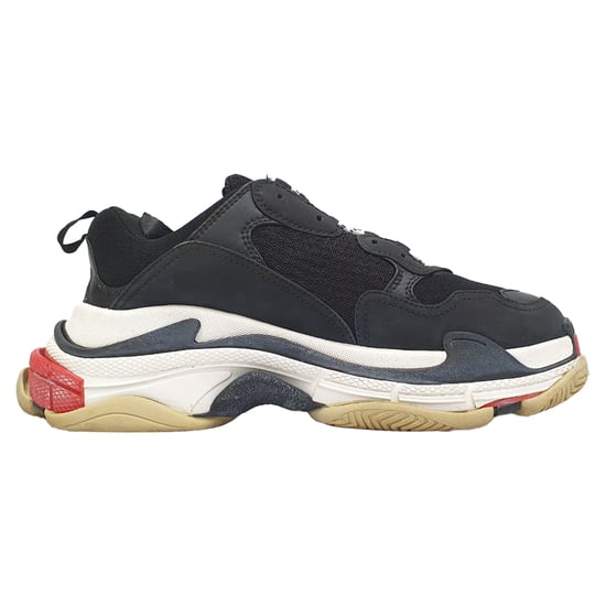 Balenciaga Triple S Sneakers aus schwarzem Polyester - Image 1