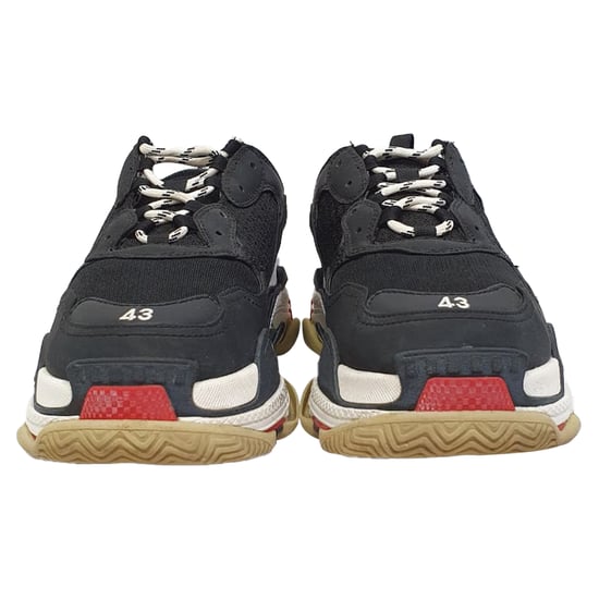 Balenciaga Triple S Sneakers aus schwarzem Polyester - Image 2