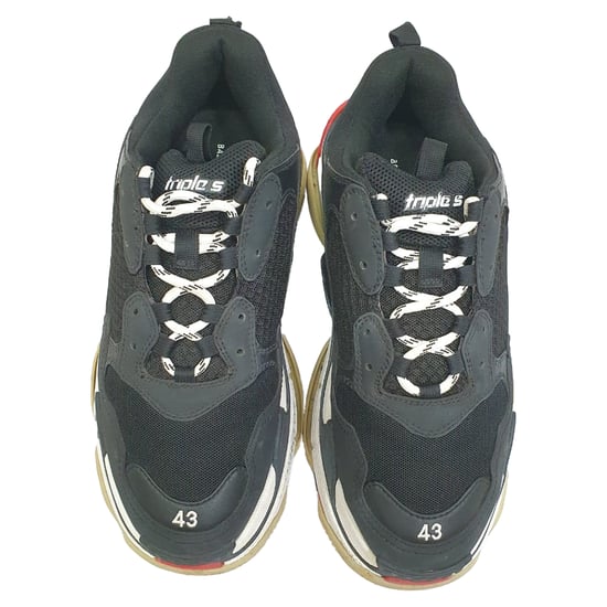 Balenciaga Triple S Sneakers aus schwarzem Polyester - Image 5