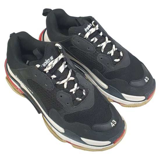 Balenciaga Triple S Sneakers aus schwarzem Polyester - Image 6