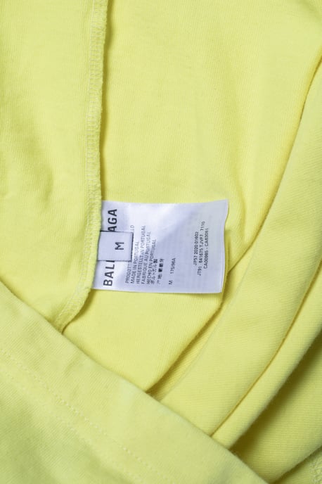 Balenciaga, gelbes T-Shirt mit Logo - Image 5