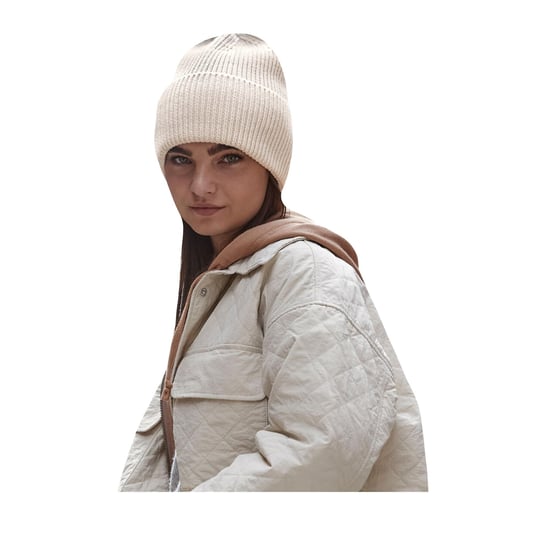 Beechfield - Mütze Mit Bündchen (Haferflocken) - Image 1