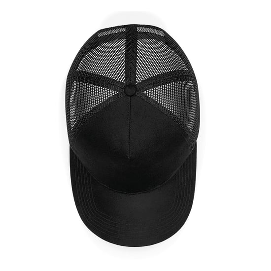 Beechfield - Trucker Cap Snapback für Herren/Damen Unisex (Schwarz) - Image 3