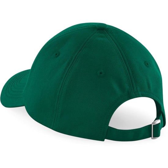 Beechfield Unisex Authentic 6 Panel Baseball Kappe (Flaschengrün) - Image 2