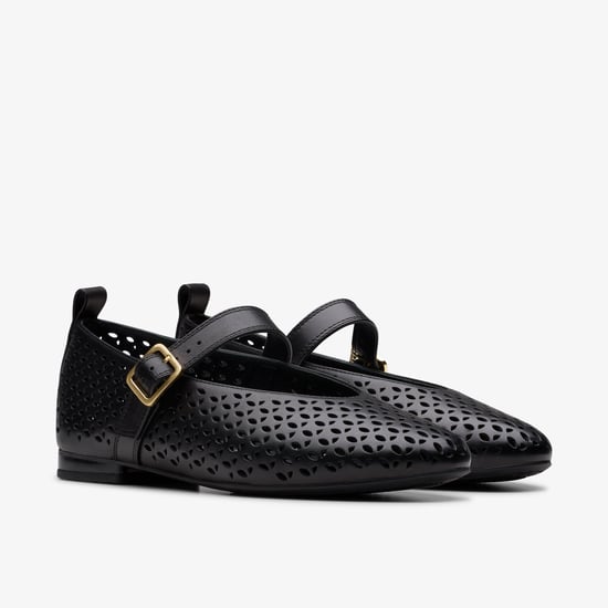 Fawna Jane Black Leather Schuhe - Image 5