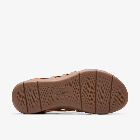 April Belle Tan Leather Sandalen - Image 3