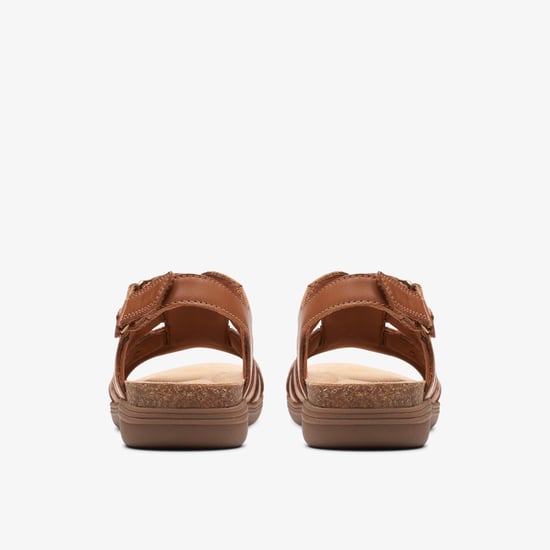 April Belle Tan Leather Sandalen - Image 5