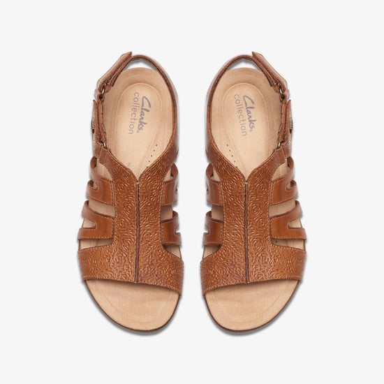 April Belle Tan Leather Sandalen - Image 6