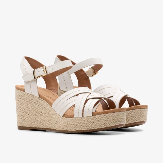 Sabina Strap Cream Leather Sandalen - Image 4