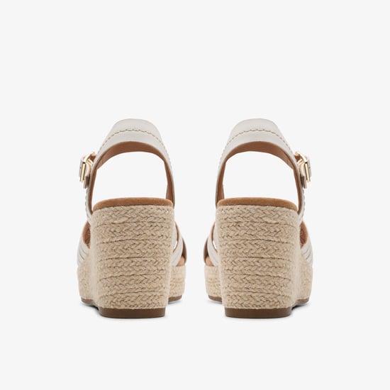 Sabina Strap Cream Leather Sandalen - Image 5