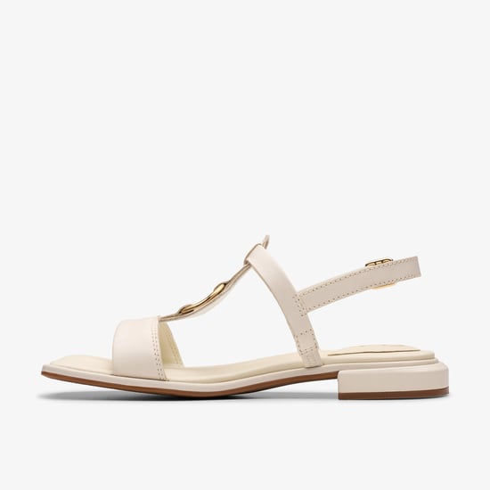 Ariany Sling Cream Leather Sandalen - Image 2