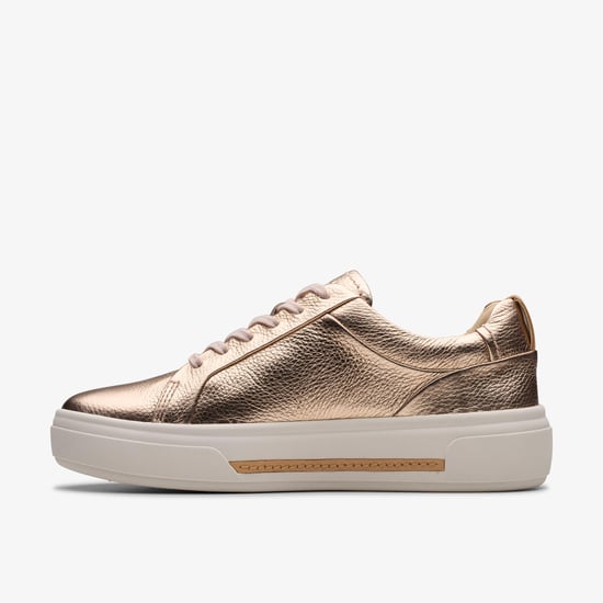 Hollyhock Walk Copper Metallic Sneakers - Image 3