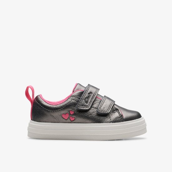 Nova Teen Kleinkind Schuhe in Gun Metal - Image 1