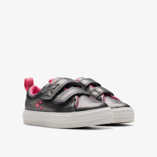 Nova Teen Kleinkind Schuhe in Gun Metal - Image 4