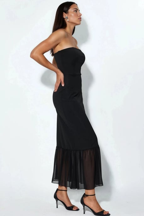Trägerloses Midi-Kleid - Image 5