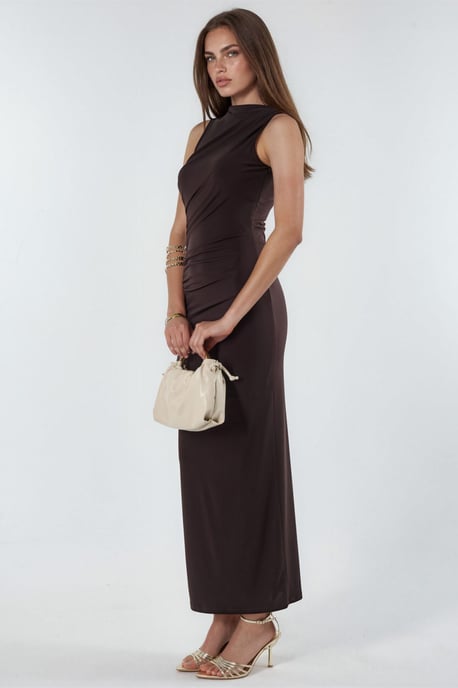 Raffiniertes Detail Bodycon Maxikleid - Image 6