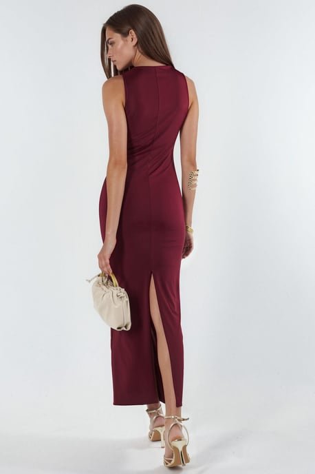 Raffiniertes Detail Bodycon Maxikleid - Image 3