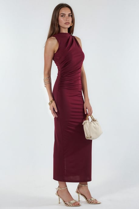 Raffiniertes Detail Bodycon Maxikleid - Image 4