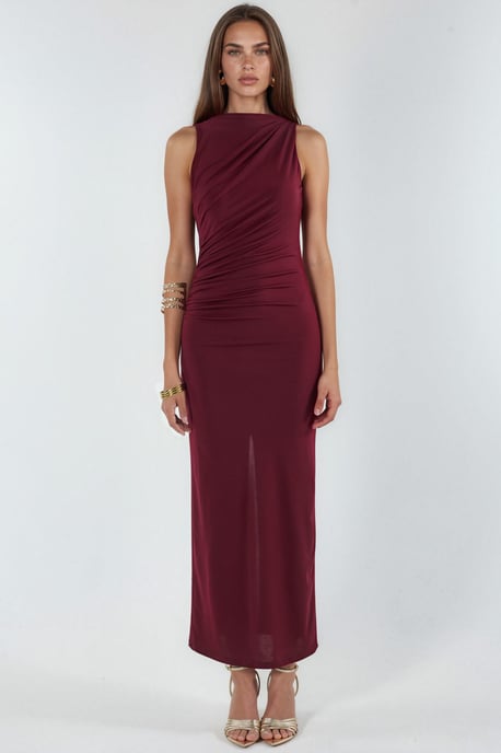 Raffiniertes Detail Bodycon Maxikleid - Image 5