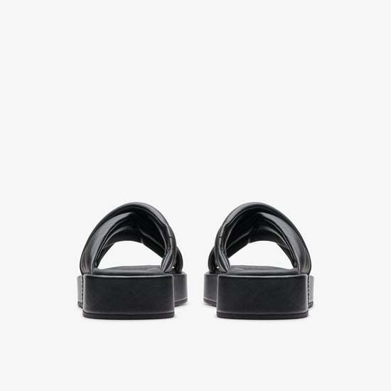 Alda Glide Black Leather Sandalen - Image 5