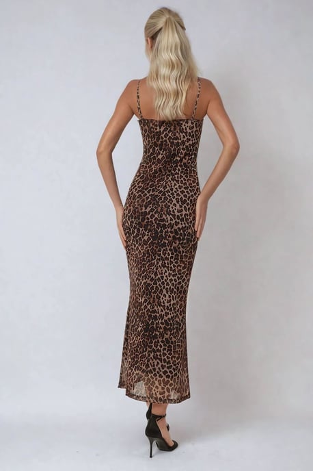 Bedrucktes Bodycon-Maxi-Kleid - Image 4