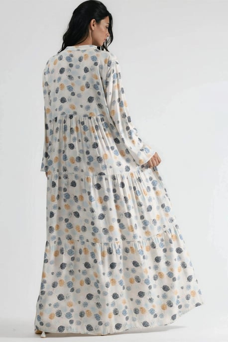 Bequemes Gemustertes Maxikleid - Image 4