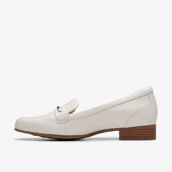 Juliet Aster Off White Leather Schuhe - Image 2