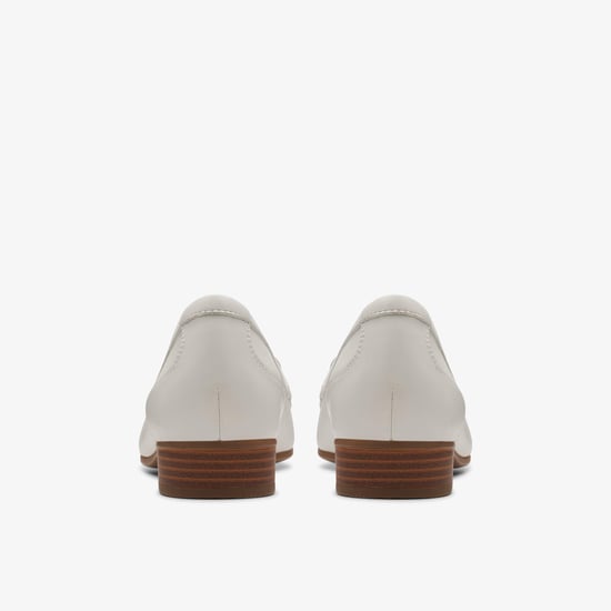 Juliet Aster Off White Leather Schuhe - Image 5