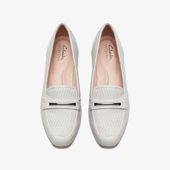 Juliet Aster Off White Leather Schuhe - Image 6