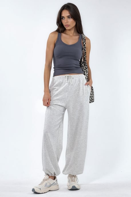Damen Sweatpants aus Baumwollmischung mit geradem Bein - Image 5